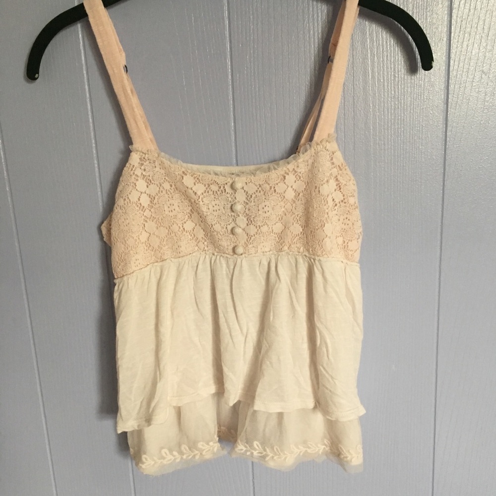 Lacey babydoll top